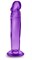 Фиолетовый анальный фаллоимитатор Sweet N Small 6 Inch Dildo With Suction Cup - 16,5 см. - фото 436205