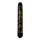 Черно-золотистый классический вибратор Rise and Sparkle - 17,8 см. - фото 436433