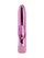 Розовый глянцевый пластиковый вибратор - 14 см. - фото 436555