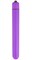 Фиолетовая удлиненная вибропуля - 13 см. - фото 437231