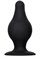 Черная анальная втулка Spade XS - 6,5 см. - фото 438370
