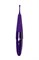 Фиолетовый стимулятор клитора с ротацией Zumio X - фото 438888