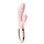 Нежно-розовый вибромассажер-кролик Blend - 20,2 см. - фото 440894