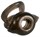 Черное эрекционное кольцо с петлёй для мошонки Bad Kitty - фото 442798