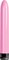 Розовый классический вибратор Super Vibe - 17,2 см. - фото 442971