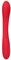 Красный двухсторонний вибратор Flex - 21,5 см. - фото 443011