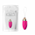 Виброяйцо со встроенным USB - pink