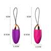 Виброяйцо со встроенным USB - Violet