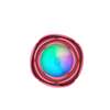 Анальная вибропробка с подсветкой и пультом Rainbow Light Rose
