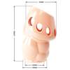 РЕЛЬЕФНАЯ НАСАДКА С ОТКРЫТОЙ ГОЛОВКОЙ PRETTY LOVE OSCAR BI-026247