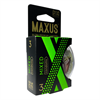 Презервативы в пластиковом кейсе MAXUS AIR Mixed - 3 шт.
