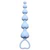 Анальная цепочка Heart's Beads Blue